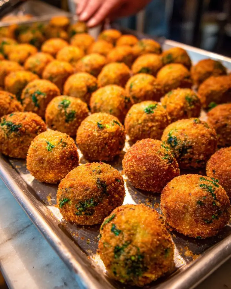 Broccoli Cheese Balls Recipe
