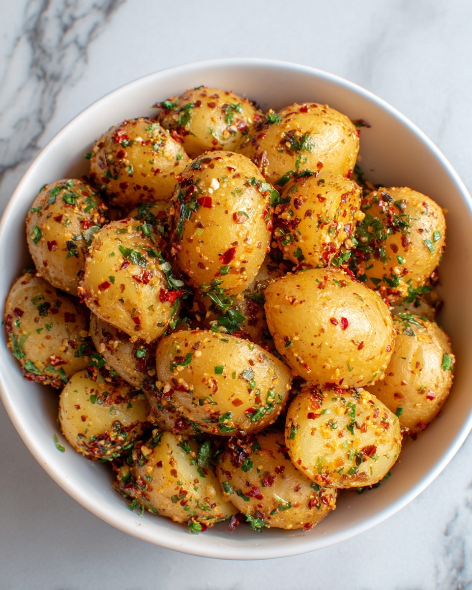 Cheesy Ranch Oven Roasted Potatoes Recipe - Recipe Image