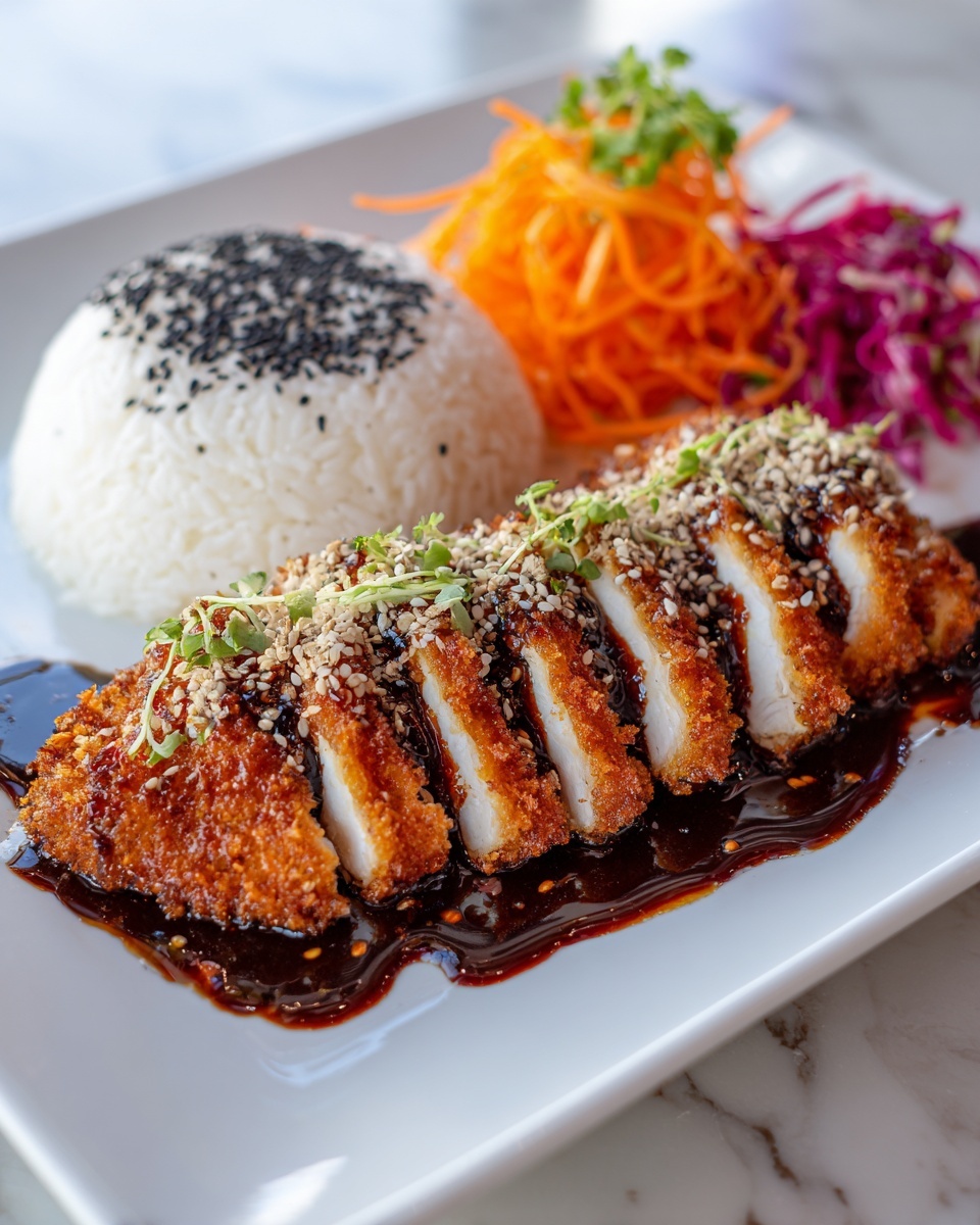 Crispy Chicken Katsu with Delicious Katsu Sauce Recipe - Recipe Image