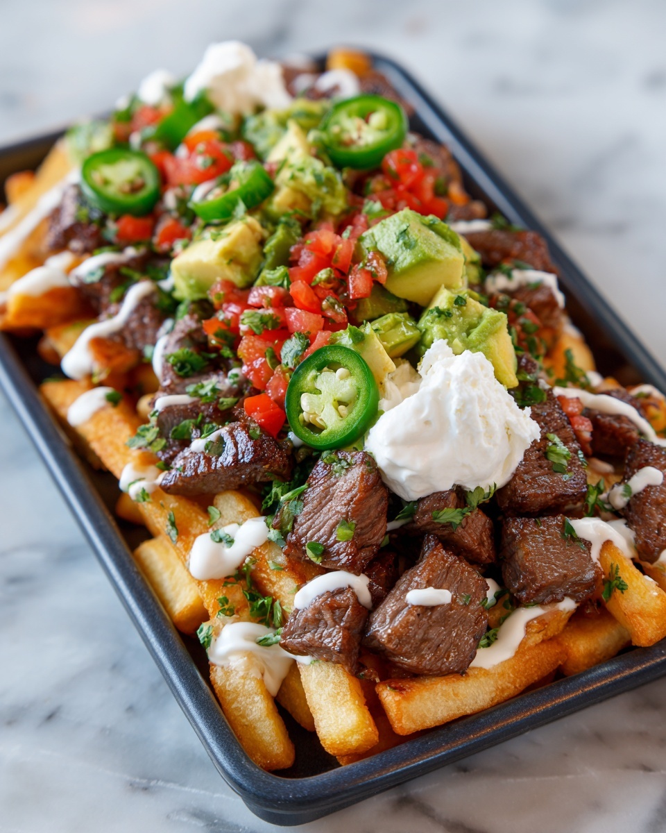 Carne Asada Fries Recipe - Recipe Image