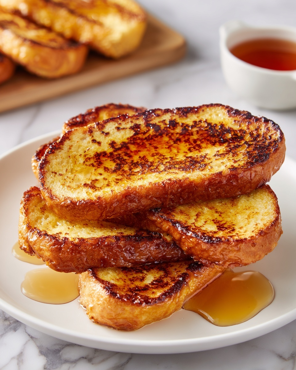 Honey Cinnamon Brioche French Toast Recipe - Recipe Image