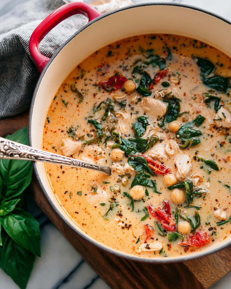 Marry Me Chicken Soup (Tuscan Style) Recipe - Recipe Image