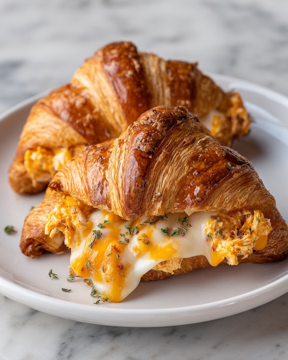 Cheesy Chicken Crescent Rolls Recipe - Recipe Image