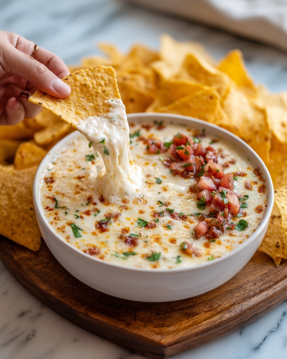 Mexican White Cheese Dip Recipe - Recipe Image
