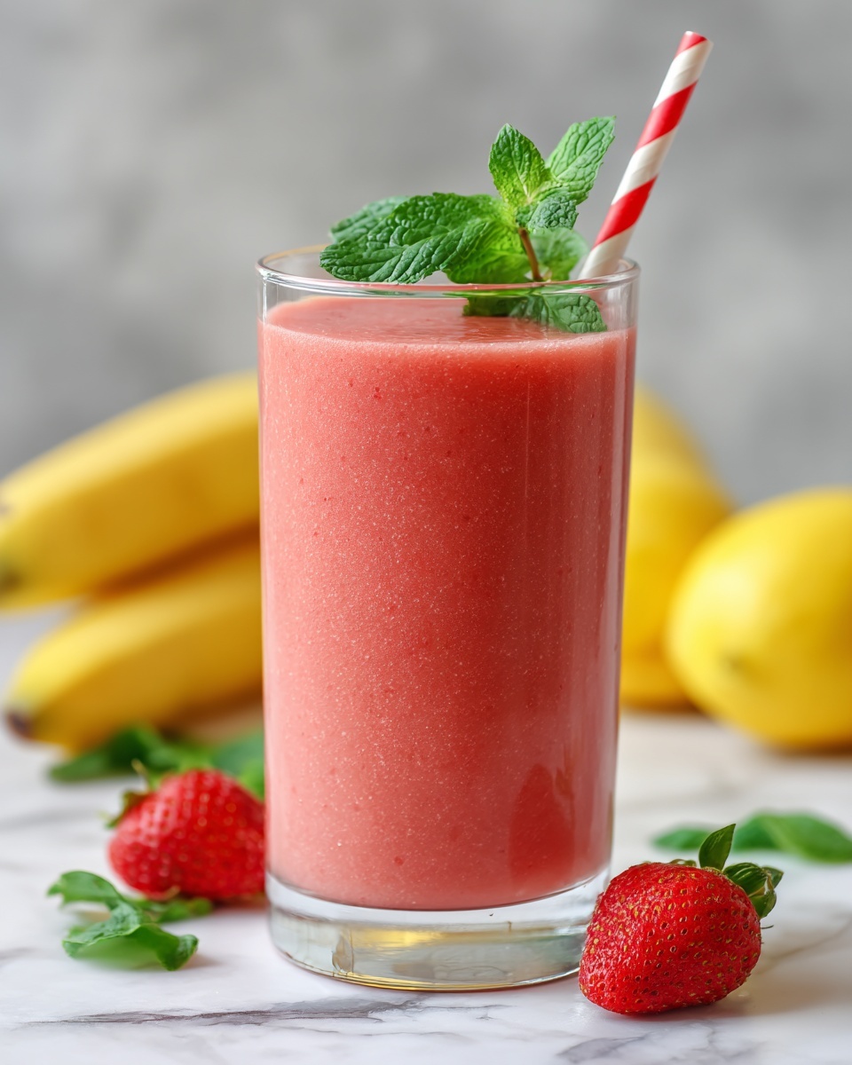 Healthy Berry Spinach Smoothie Recipe - Recipe Image