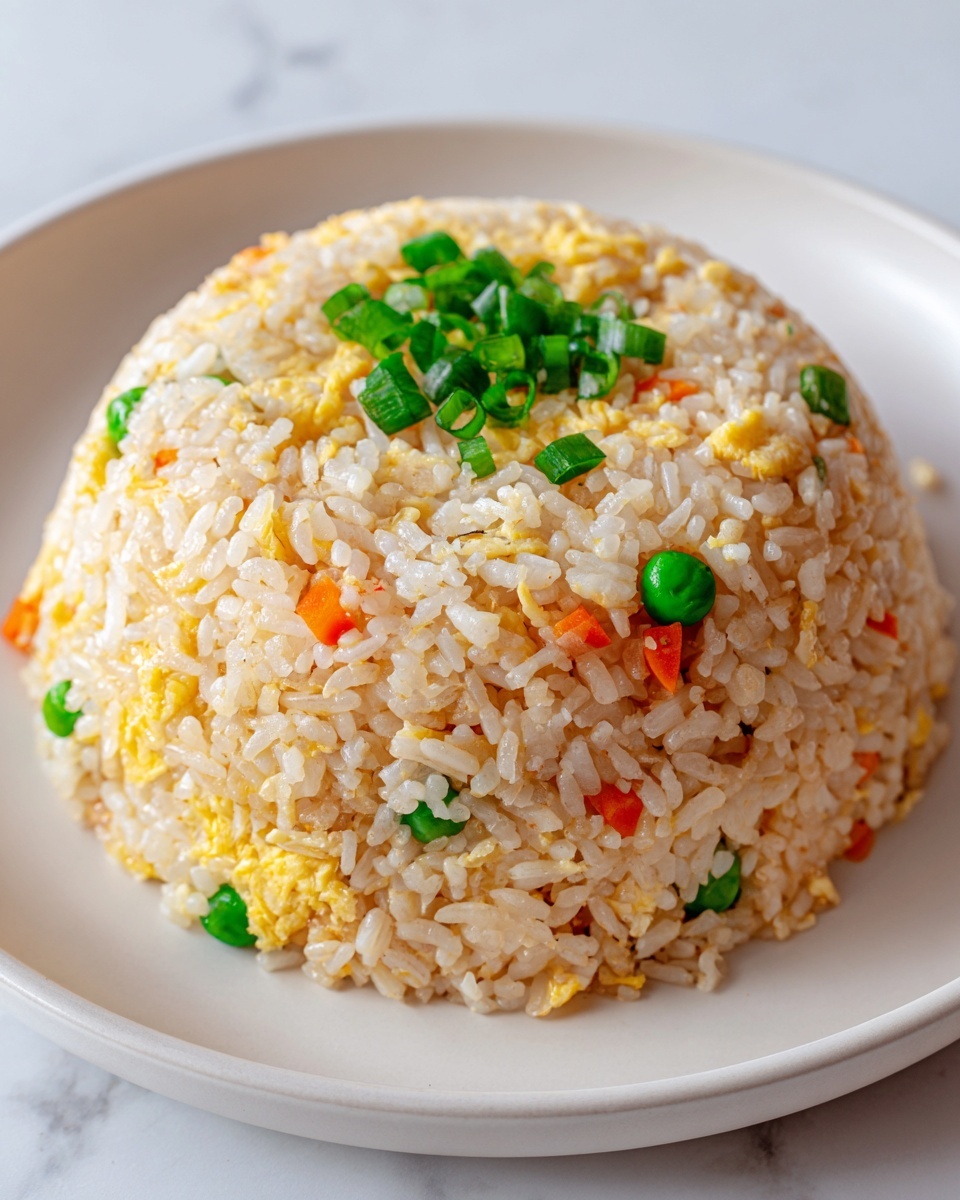 Simple Egg Fried Rice Recipe - Recipe Image