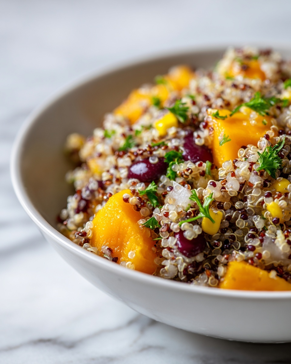 Roasted Sweet Potato Black Bean Quinoa Salad Recipe - Recipe Image
