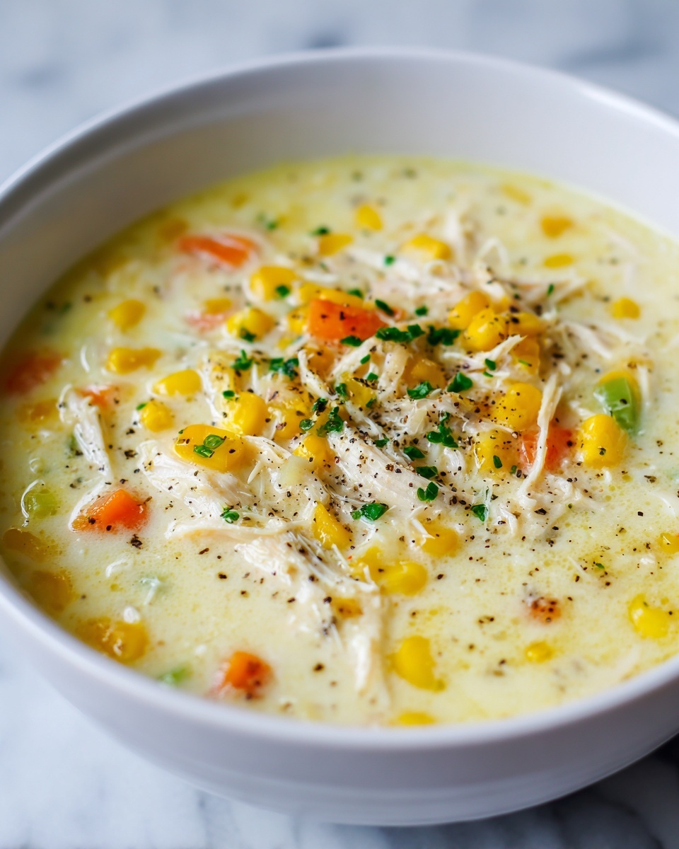 Crockpot Chicken Corn Chowder Recipe - Recipe Image