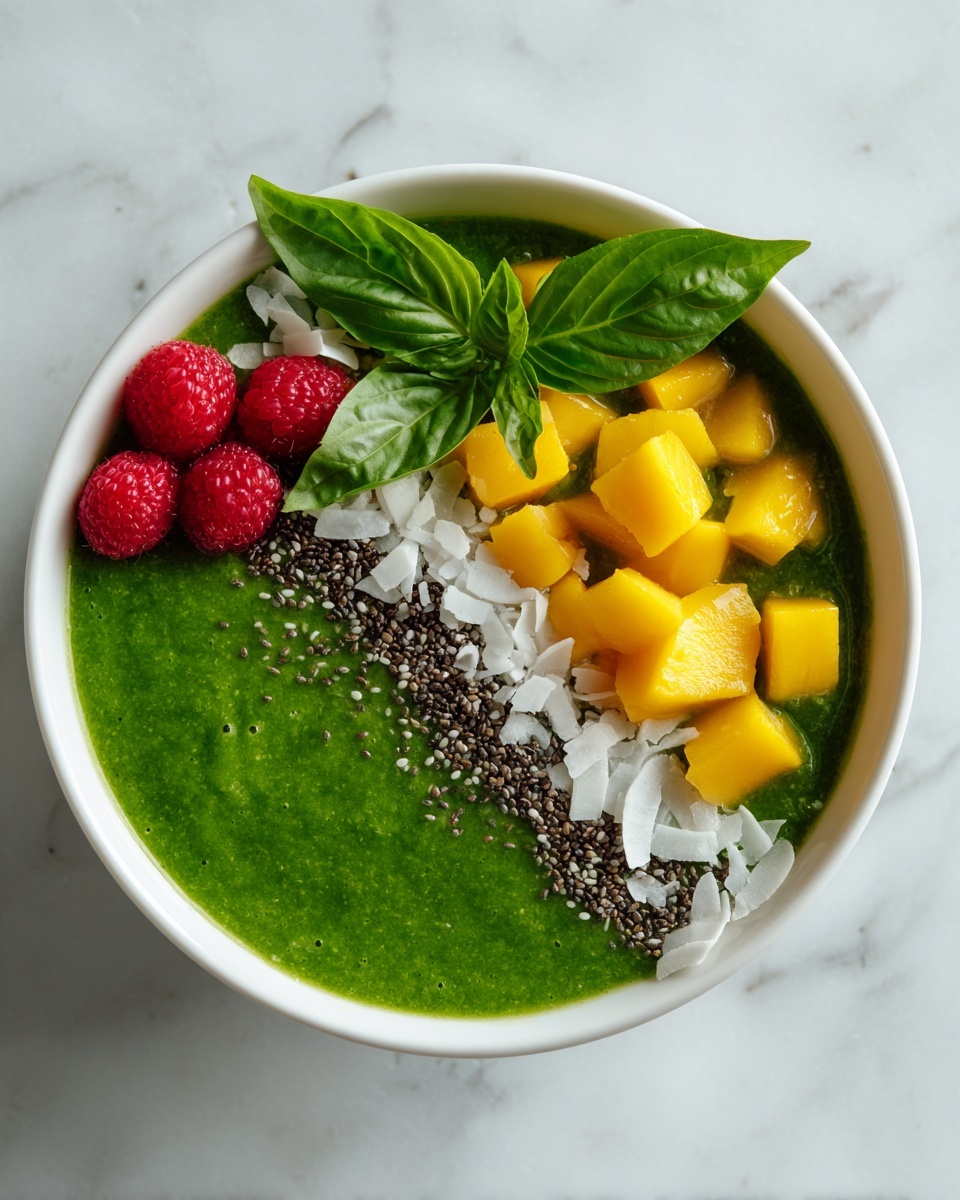 Green Mango Smoothie Bowl Recipe - Recipe Image