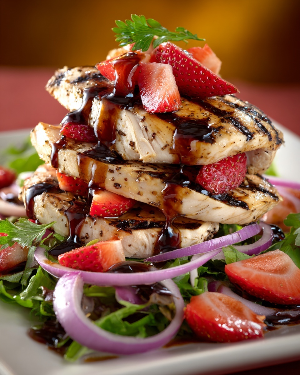 Strawberry Chicken Salad Recipe - Recipe Image