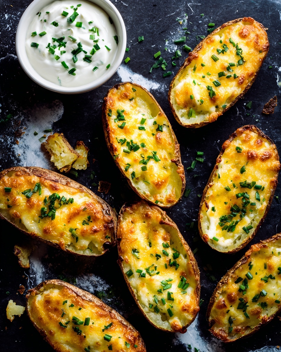 Baked Potato Skins Recipe - Recipe Image