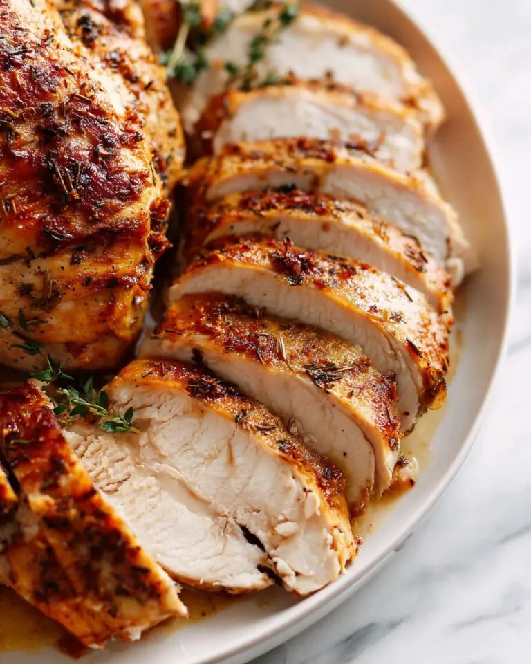 Slow Cooker Turkey Breast with Seasoned Rub and Crispy Skin Recipe