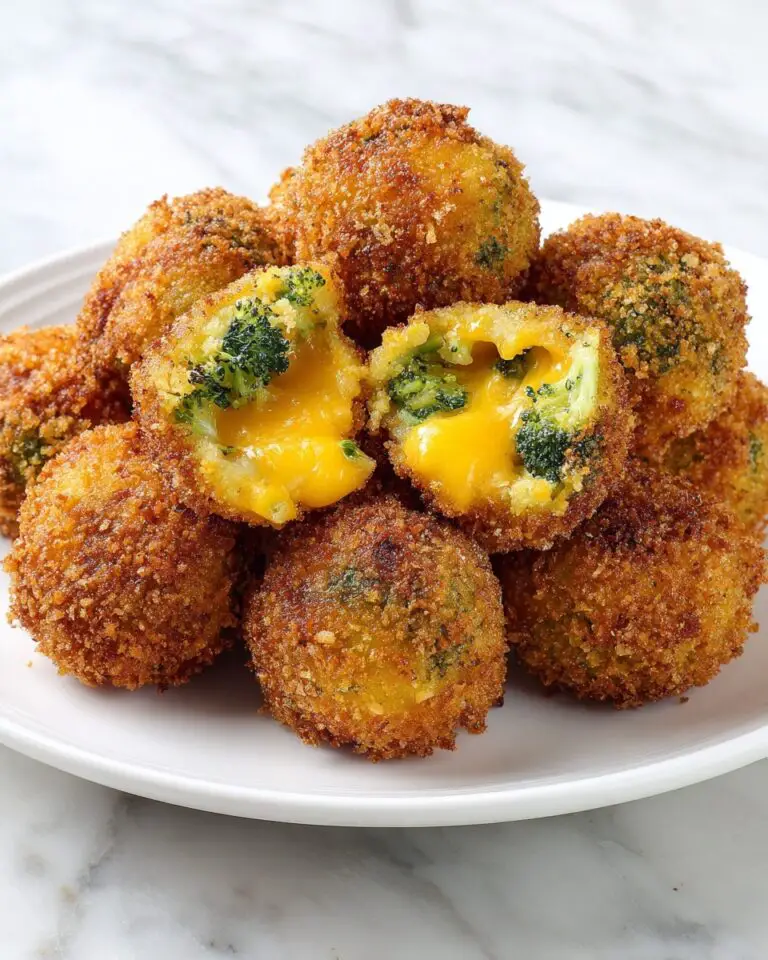 Broccoli Cheese Balls Recipe