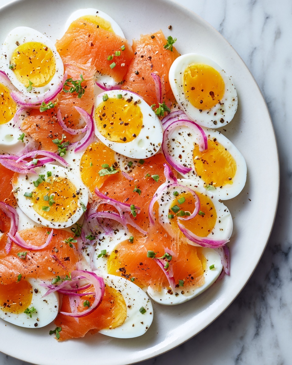 Lox and Eggs with Onions Recipe - Recipe Image