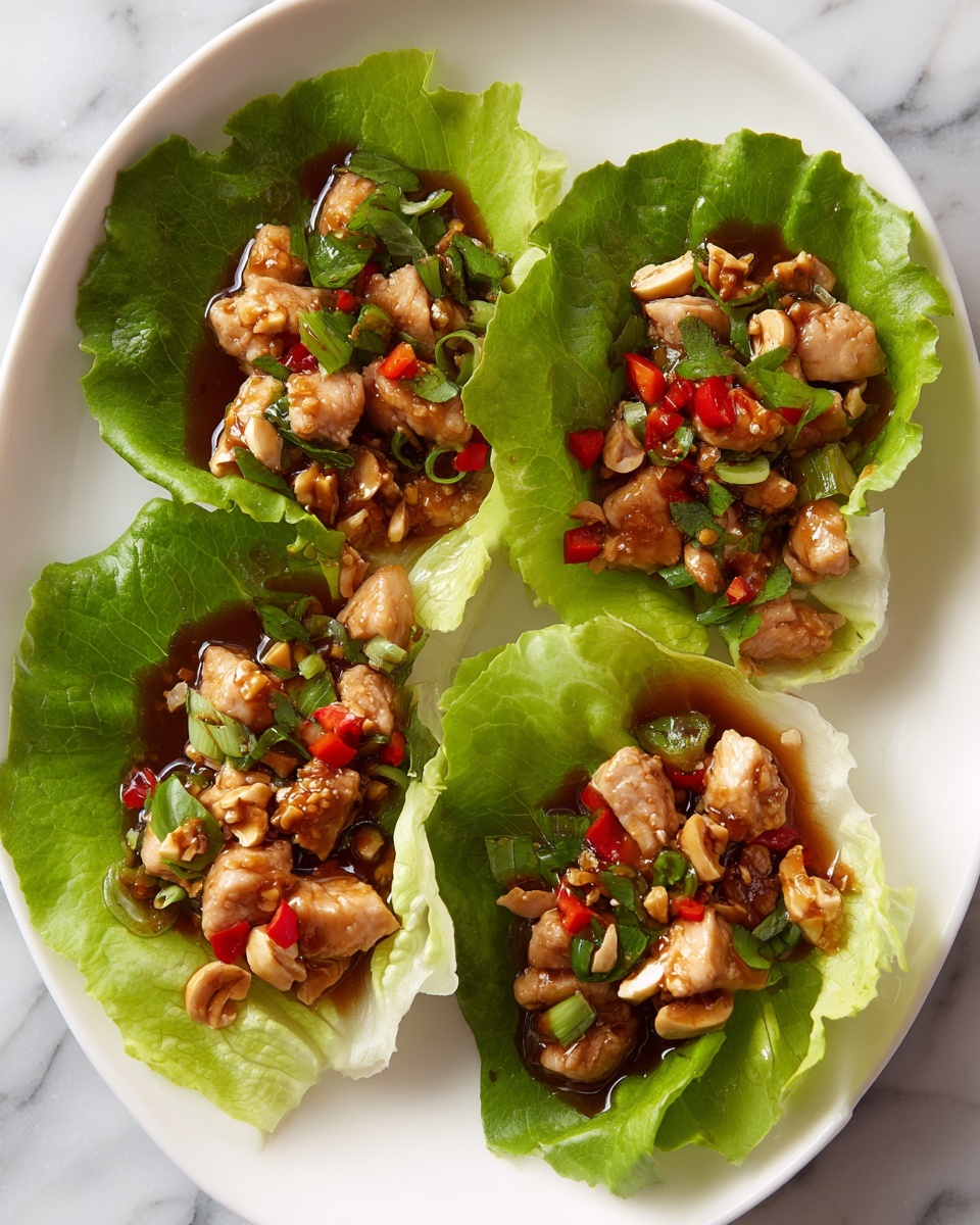 Thai Chicken Lettuce Wraps Recipe - Recipe Image