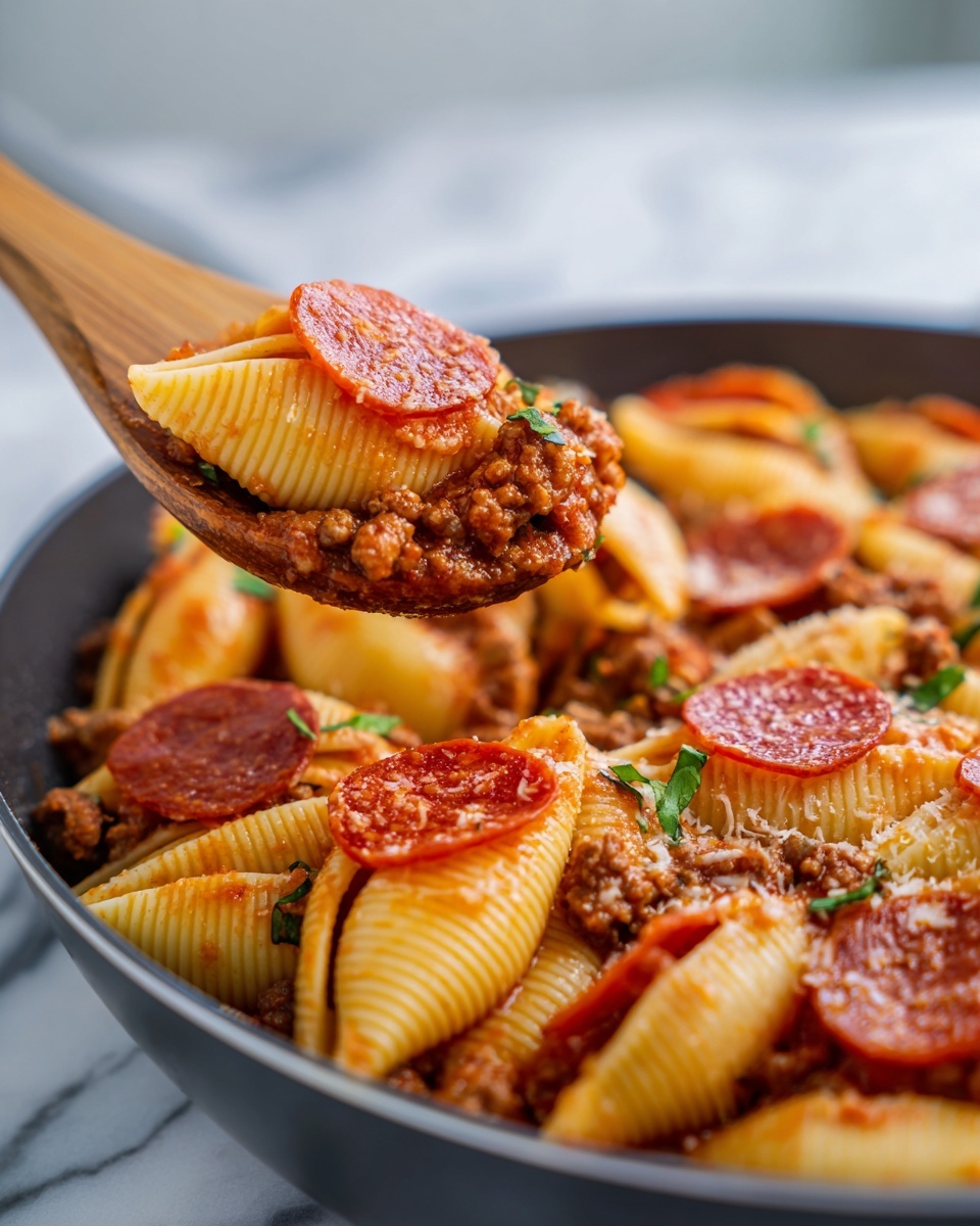 One-Pot Pizza Pasta Recipe - Recipe Image