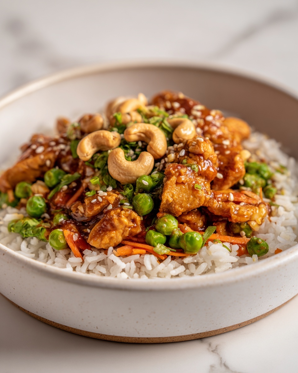 Crockpot Cashew Chicken Recipe - Recipe Image