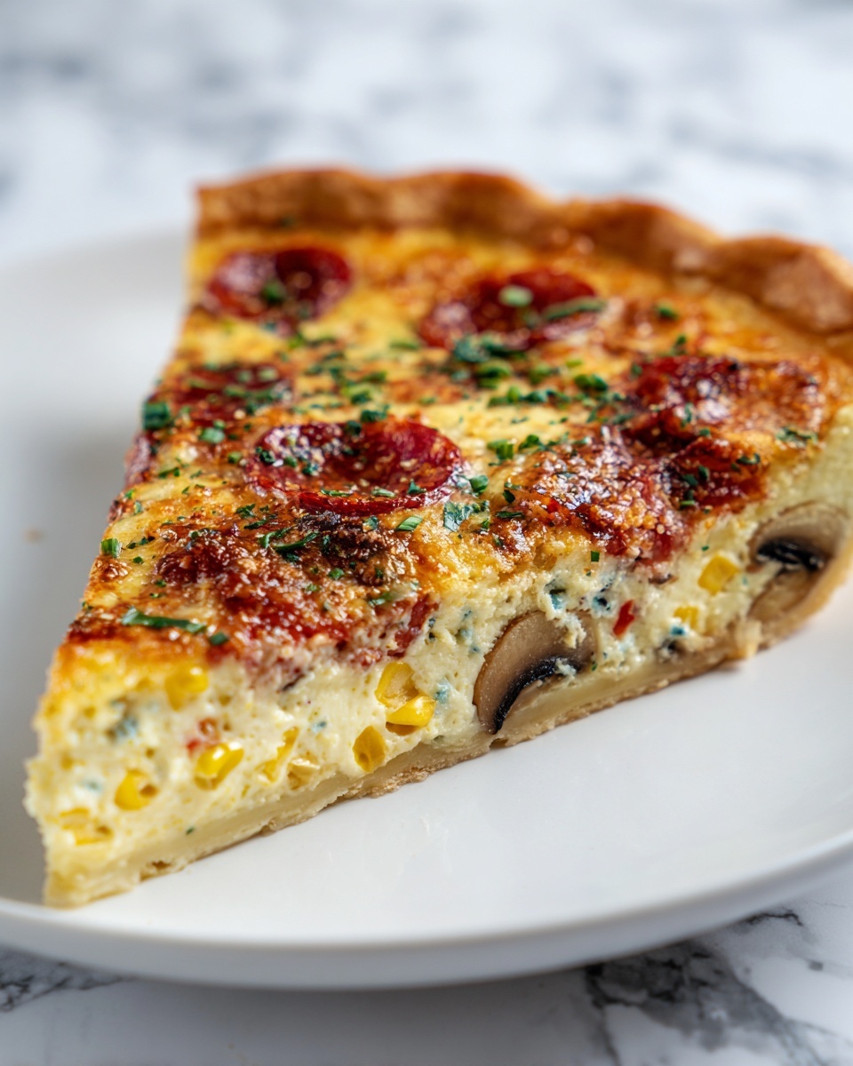 Pizza Pot Pie Recipe - Recipe Image