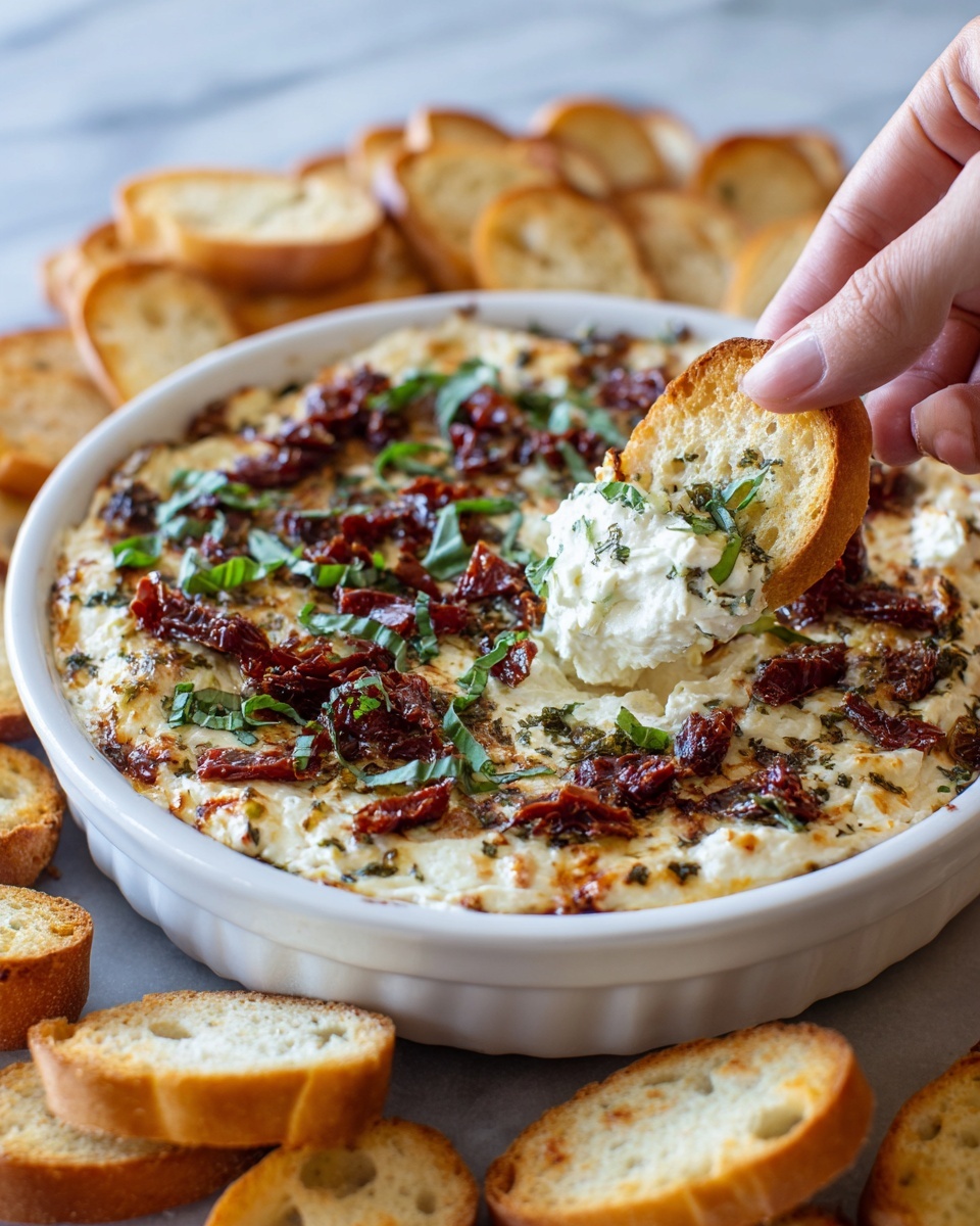 Warm Goat Cheese Dip: The Ultimate Appetizer Recipe - Recipe Image