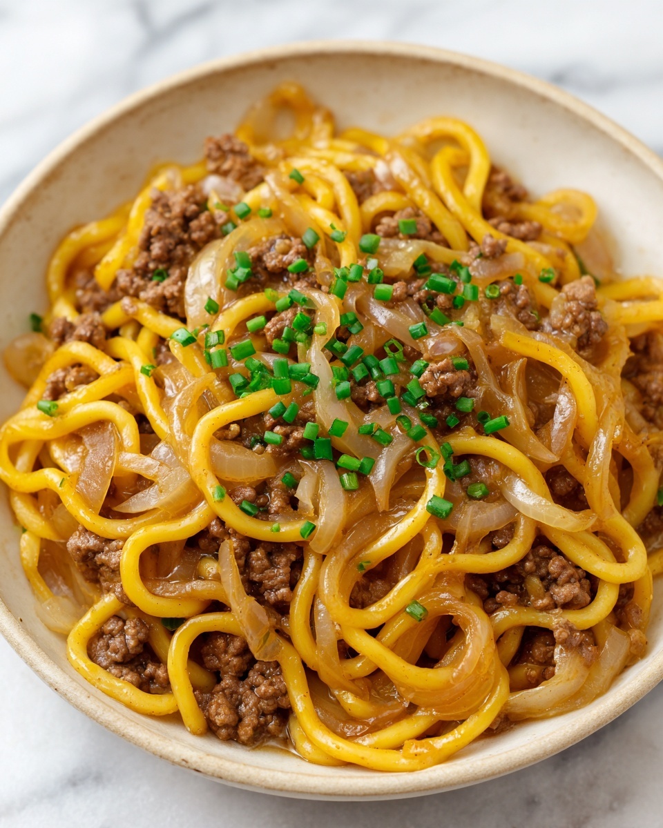 French Onion Beef and Noodles Recipe - Recipe Image