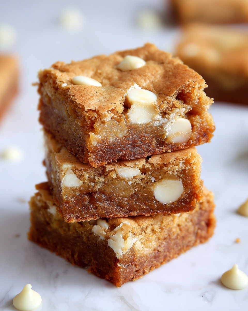 Irresistible Blondies Recipe - Recipe Image
