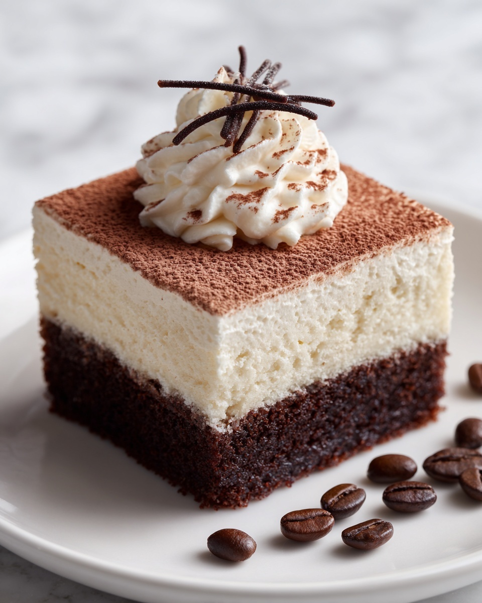 Coffee Brownie Cheesecake Recipe - Recipe Image