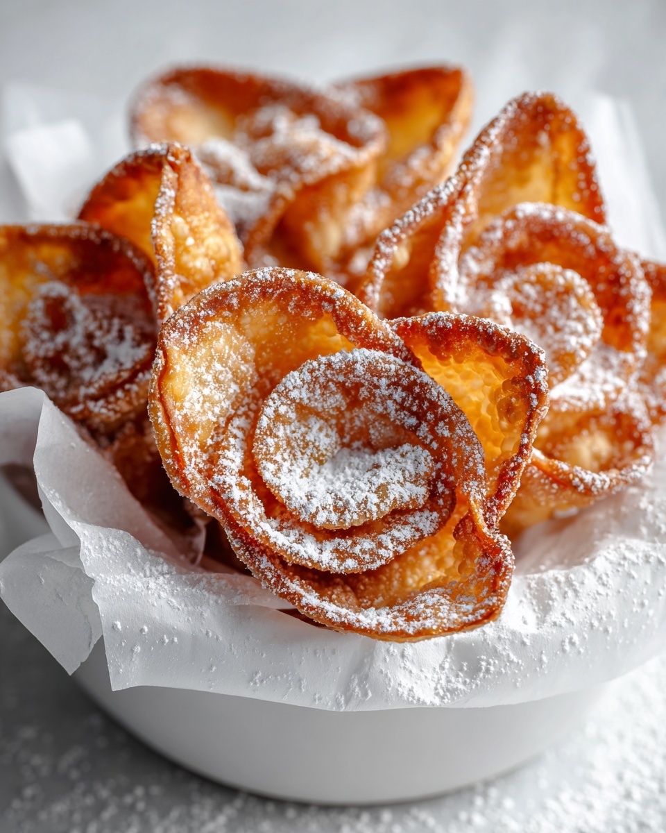 Crispy Homemade Wontons Recipe - Recipe Image