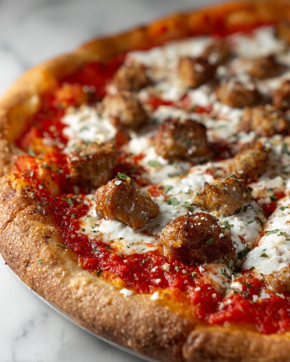 Sausage Gravy Breakfast Pizza Recipe - Recipe Image