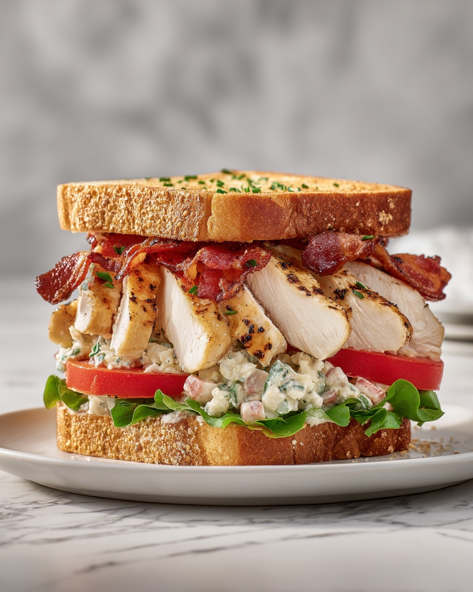 Loaded Chicken Club Recipe - Recipe Image