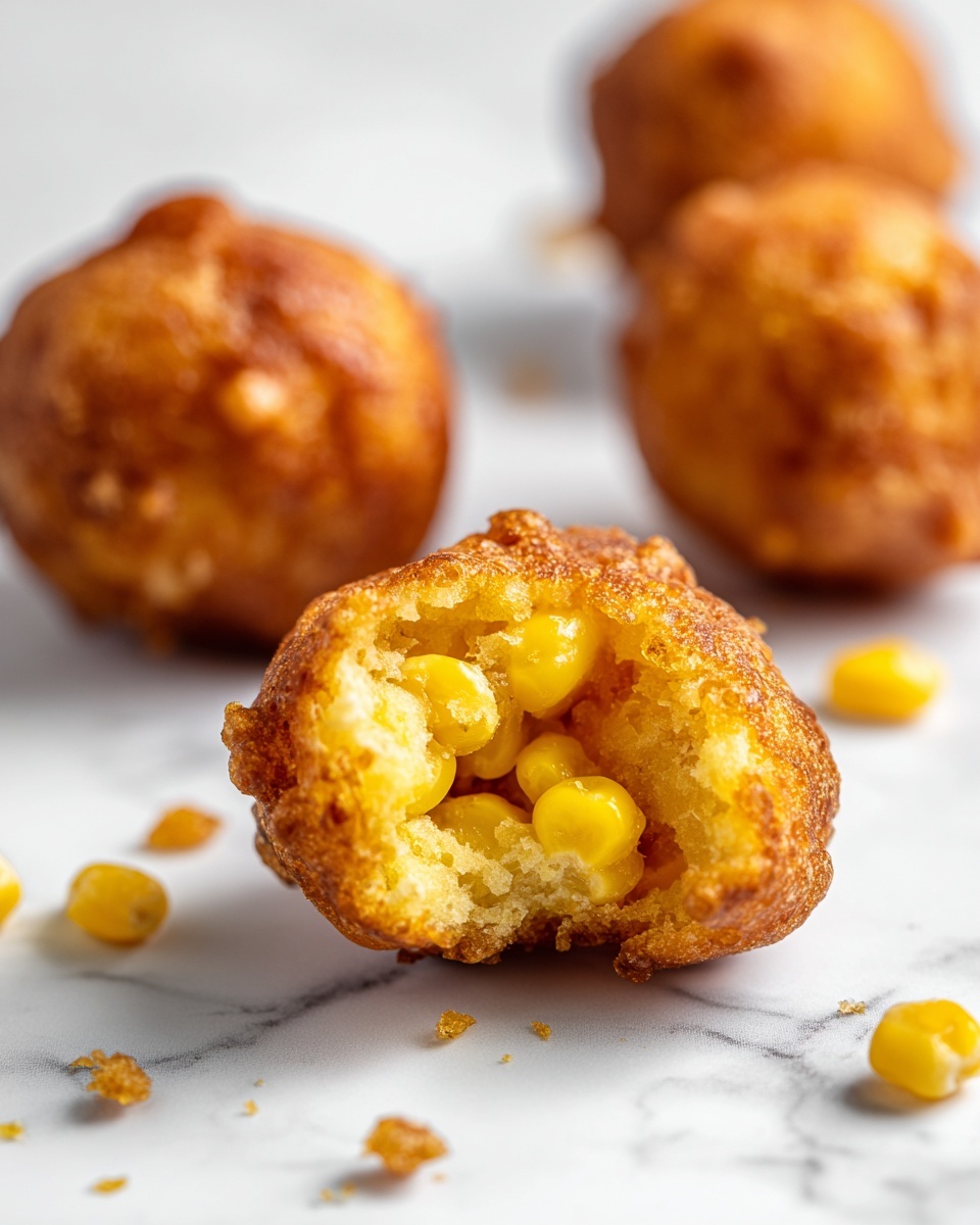 Crispy Golden Corn Nuggets Recipe - Recipe Image