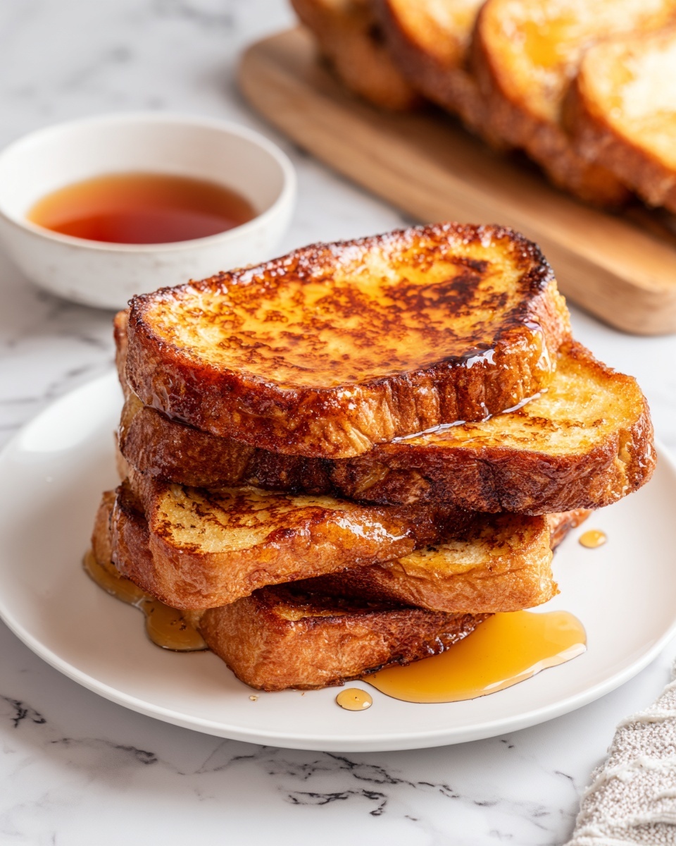 Honey Cinnamon Brioche French Toast Recipe - Recipe Image