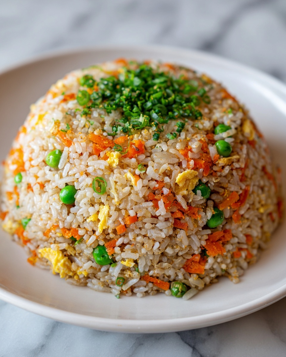 Simple Egg Fried Rice Recipe - Recipe Image