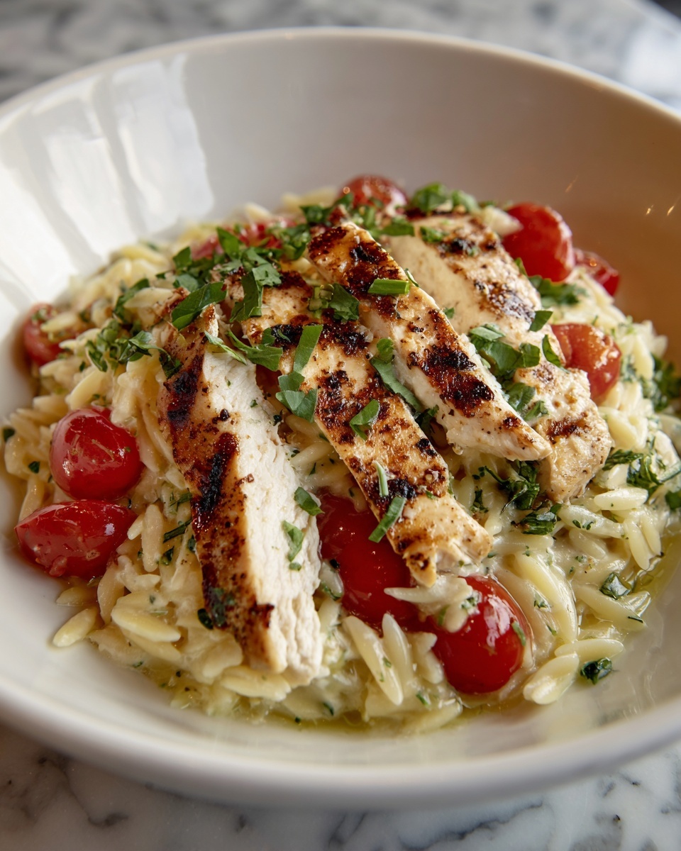 Tuscan-Style Chicken Orzo Recipe - Recipe Image
