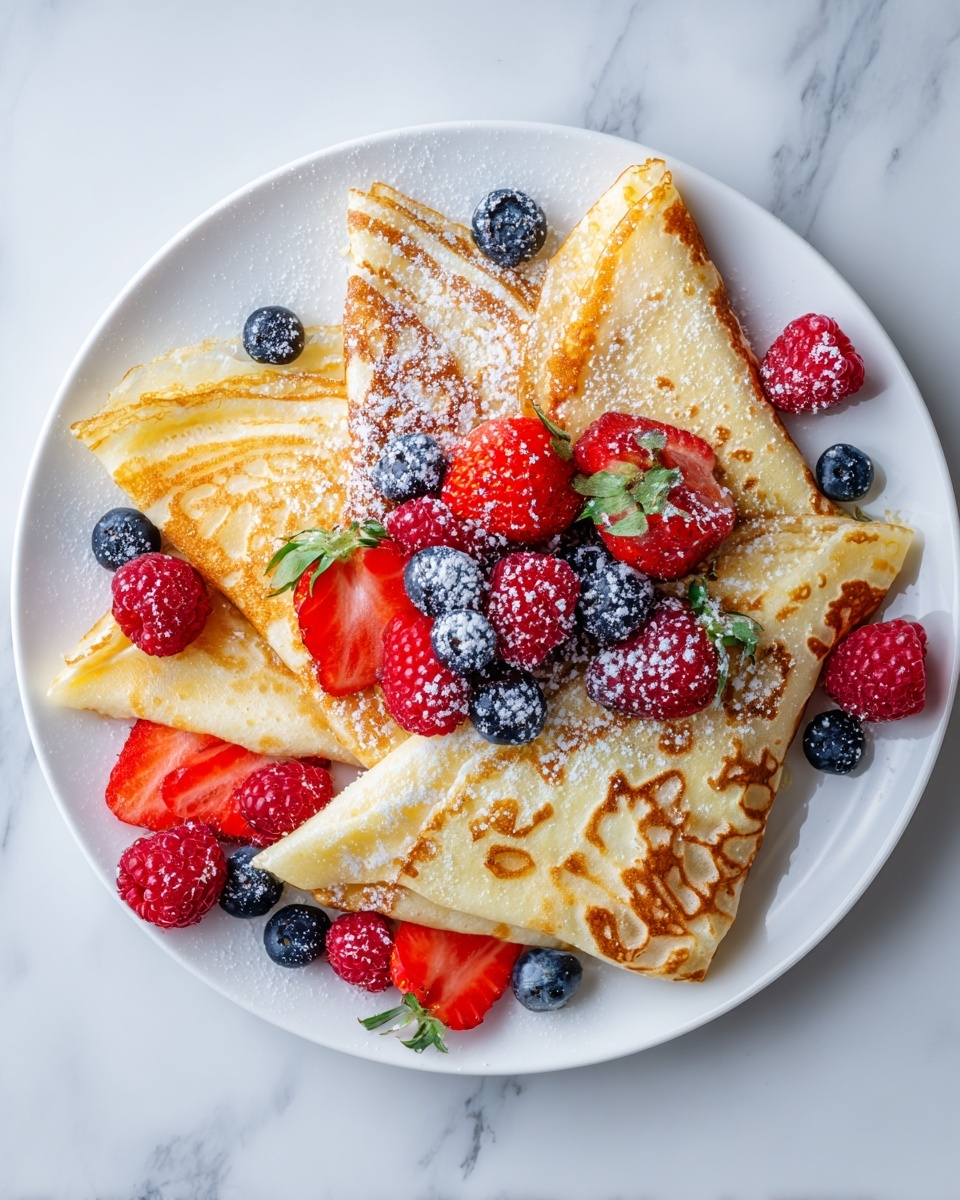Mixed Berry Crepes Recipe - Recipe Image