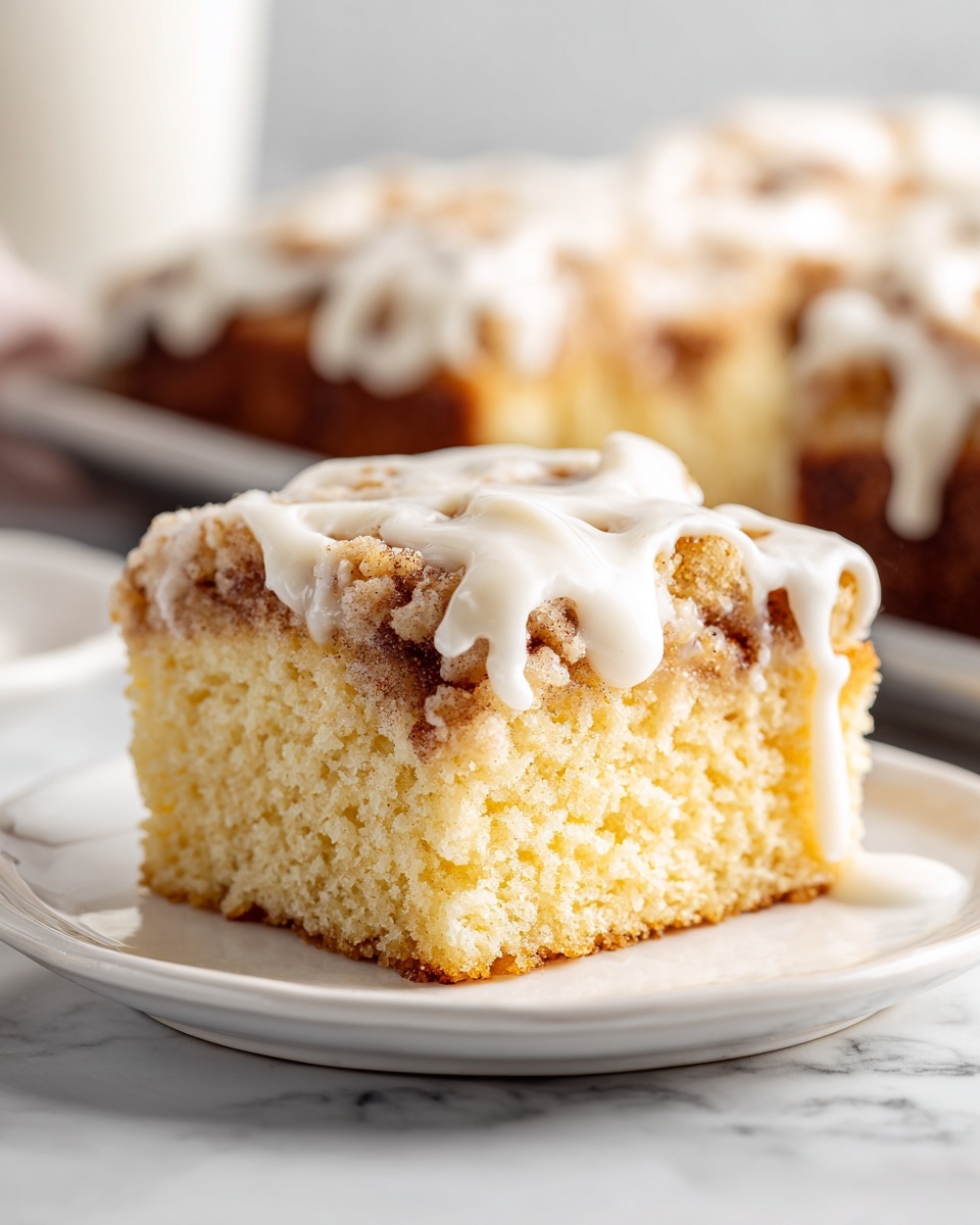 Easy Cinnamon Roll Cake Recipe - Recipe Image