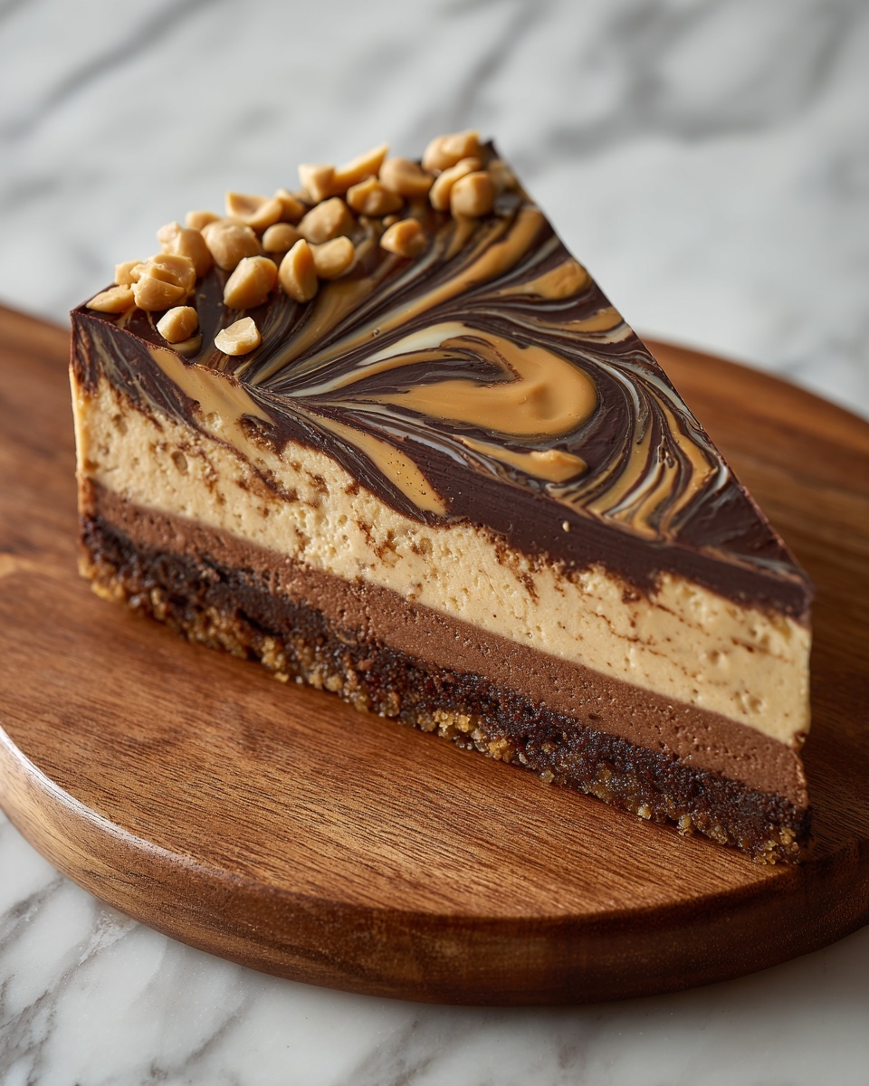 Cacao and Peanut Swirl Cake Recipe - Recipe Image