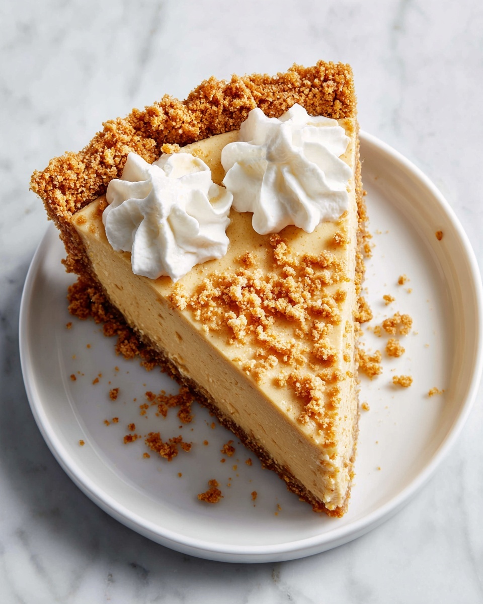 Fluffy No-Bake Peanut Butter Pie Recipe - Recipe Image