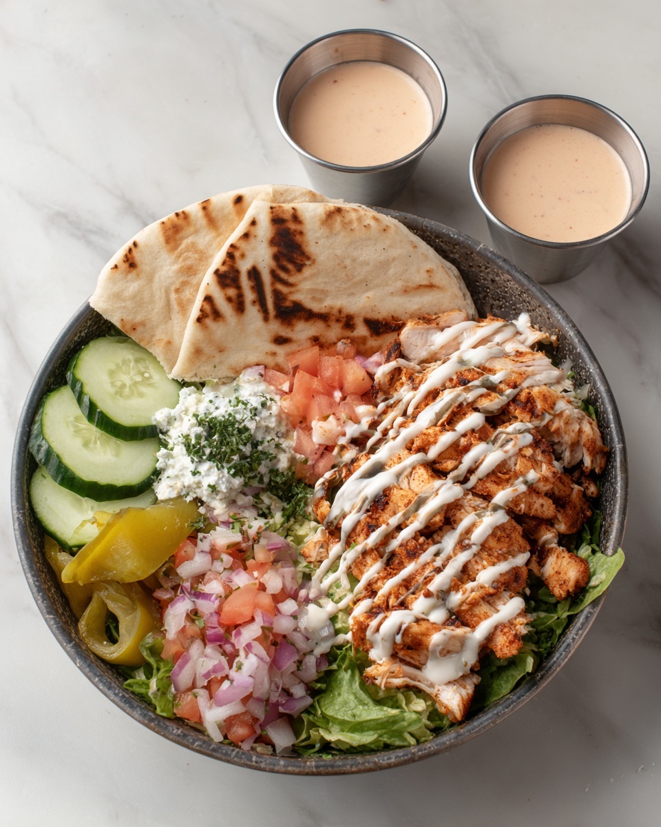 Mediterranean Chicken Tzatziki Bowls Recipe - Recipe Image