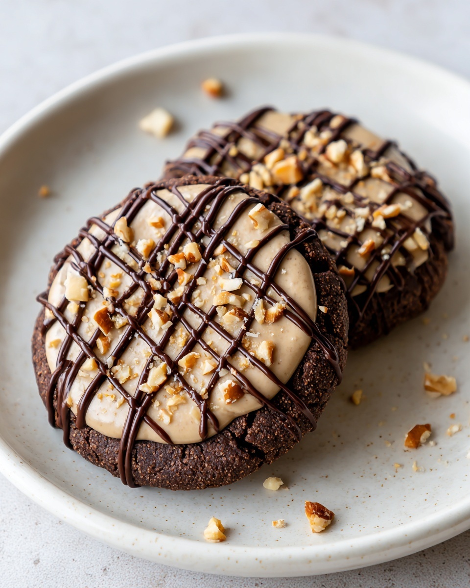 German Chocolate Cookies Recipe - Recipe Image