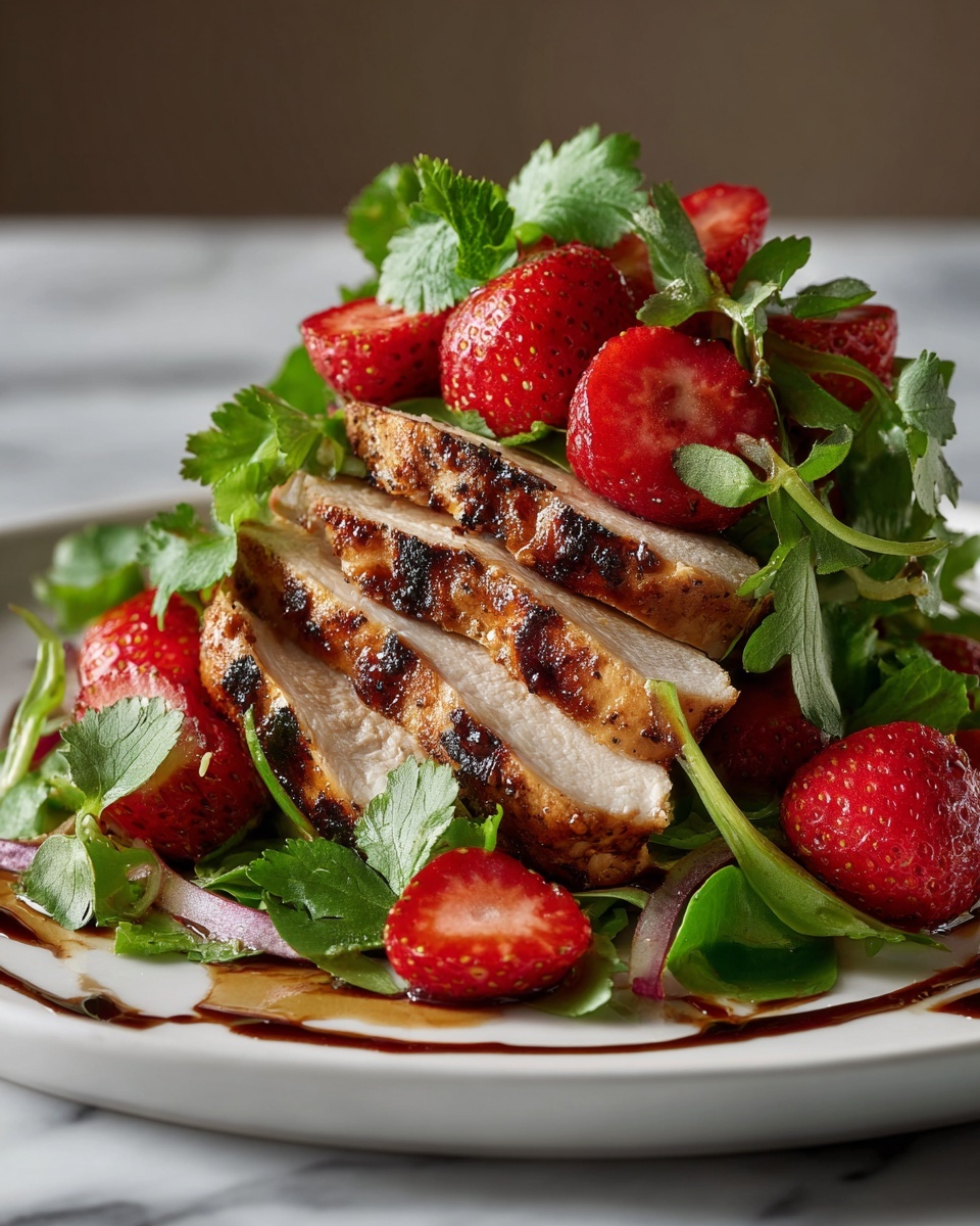 Strawberry Chicken Salad Recipe - Recipe Image