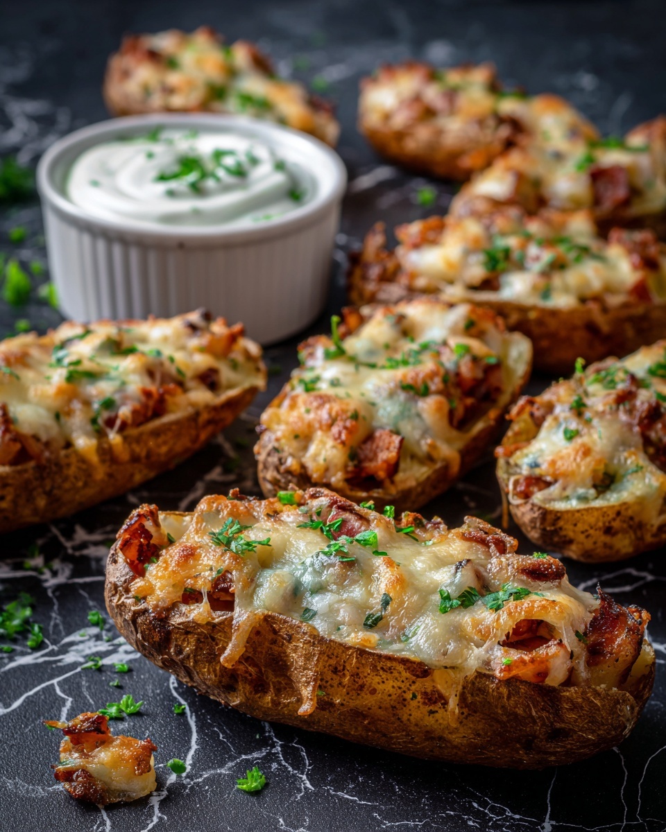 Baked Potato Skins Recipe - Recipe Image