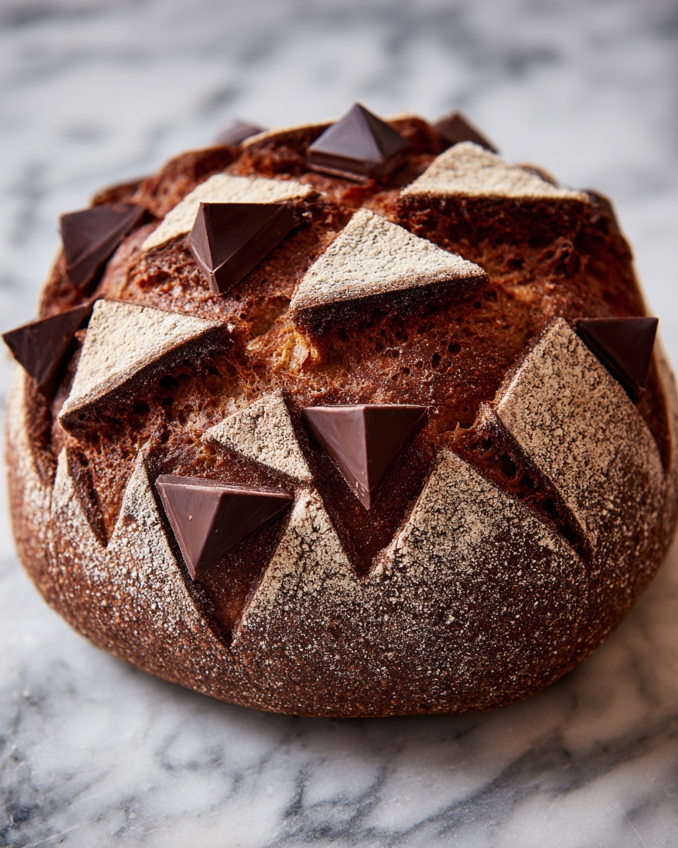 Double Chocolate Sourdough Bread Recipe - Recipe Image