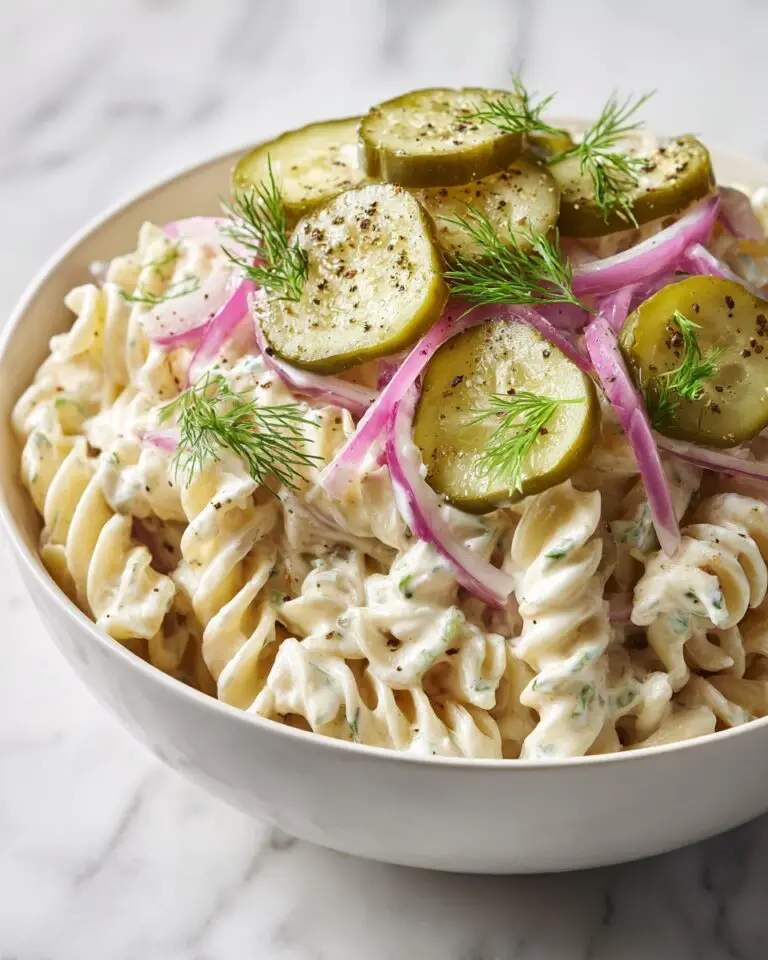 Dill Pickle Pasta Salad Recipe