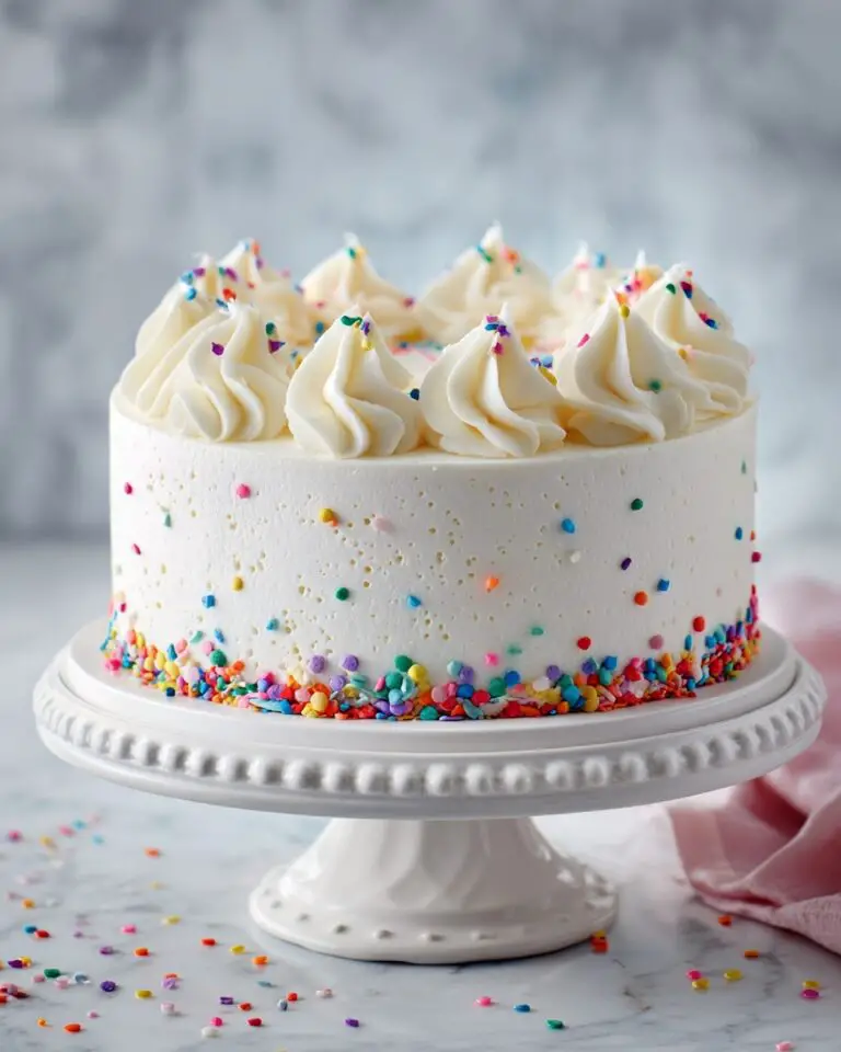 Classic White Cake Recipe