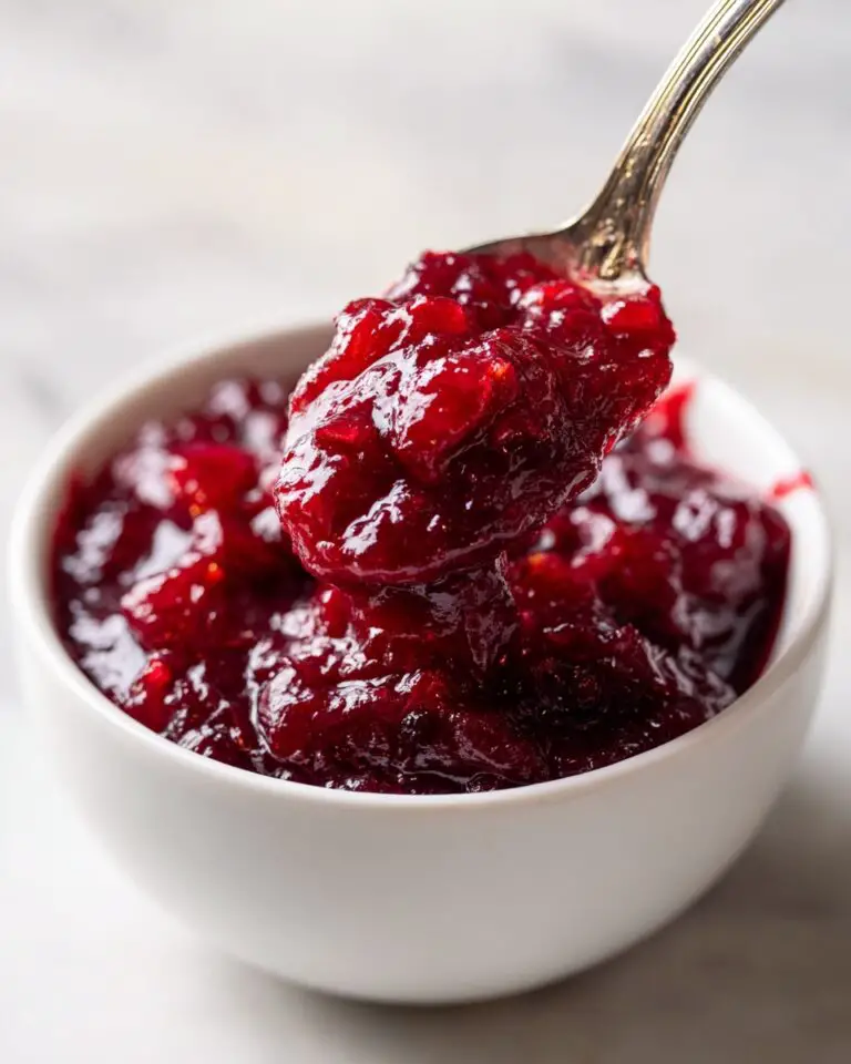 Easy Homemade Cranberry Sauce Recipe
