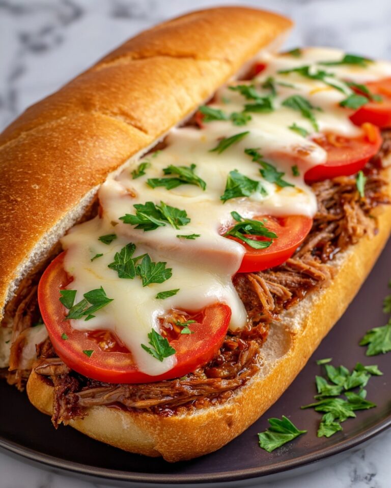 Slow Cooker Chicken Philly Sandwiches Recipe