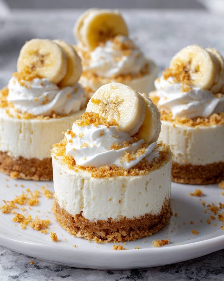 Mini Banana Pudding Cheesecakes Recipe