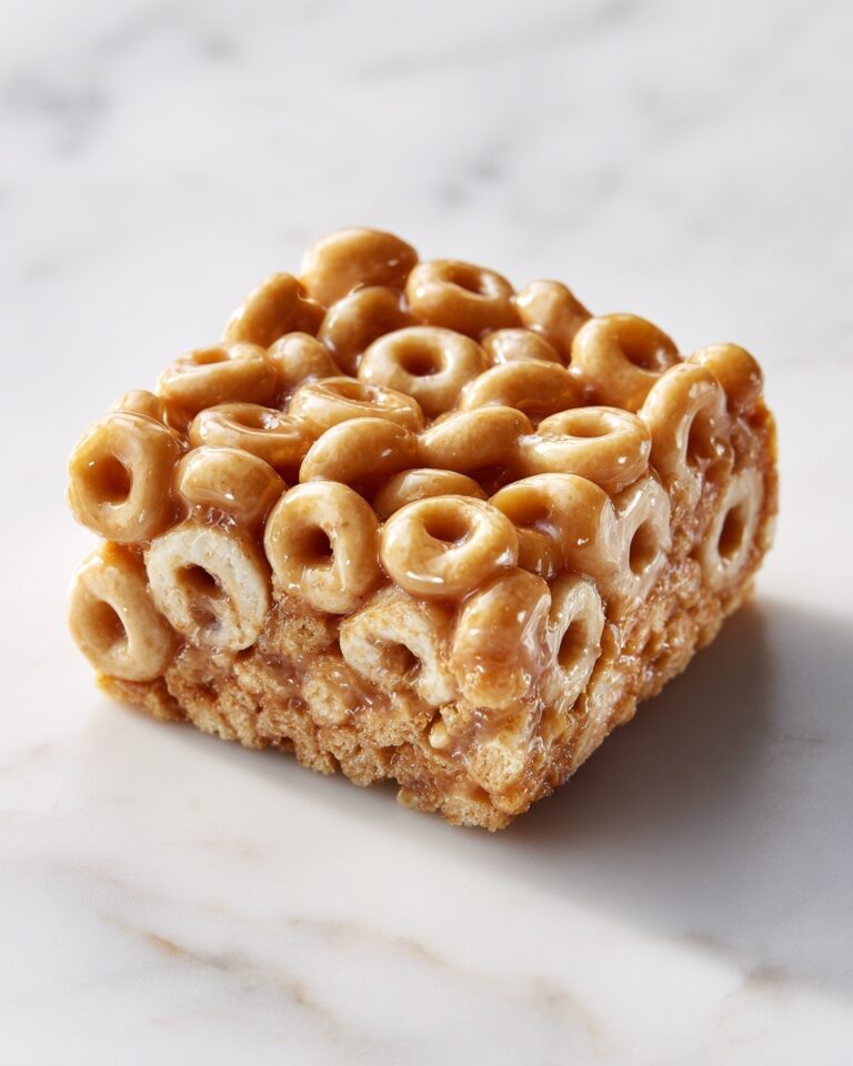 Peanut Butter Cheerio Bars Recipe