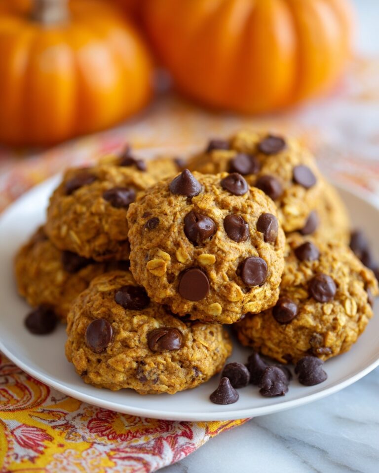 Pumpkin Oatmeal Chocolate Chip Cookies Recipe