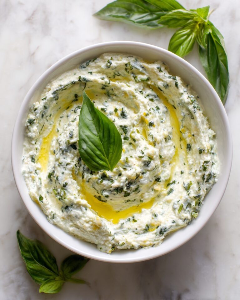 Lemon Basil Hummus Recipe
